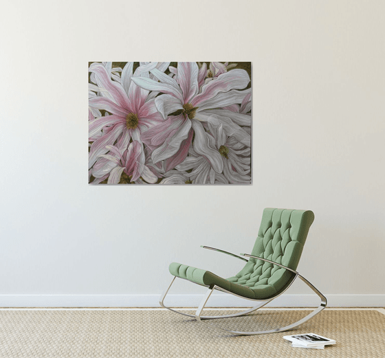 Ethereal Magnolia Bloom