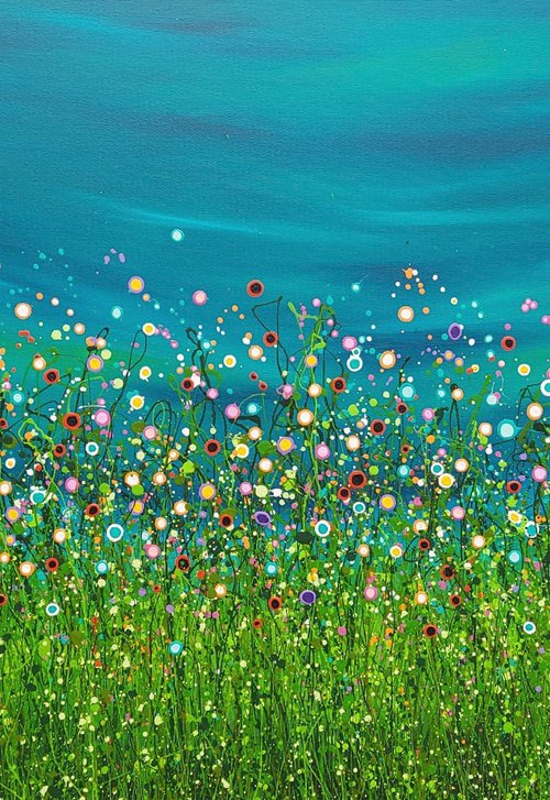 Turquoise Symphony #3 by Lucy Moore