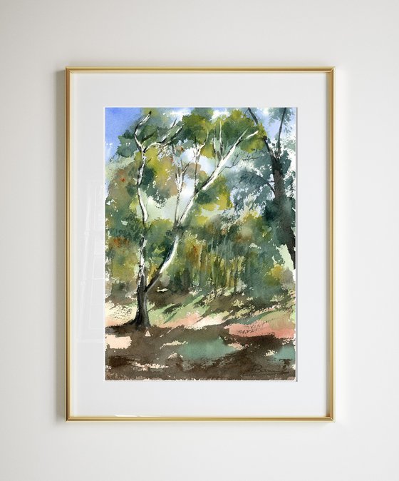 Forest Moments - Diptych