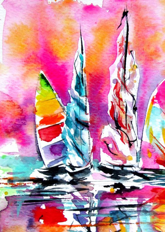 Sailboats IV