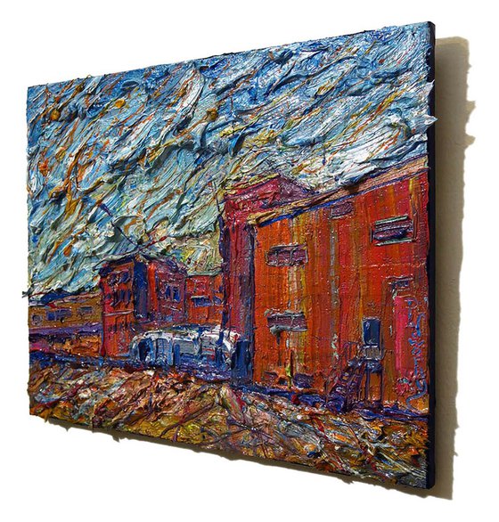 Original Oil Painting Abstract Expressionism Art deco Impressionism Portrait