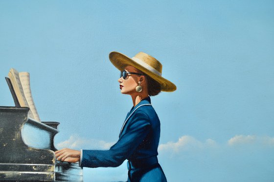 Playing the Blues - to some Sand