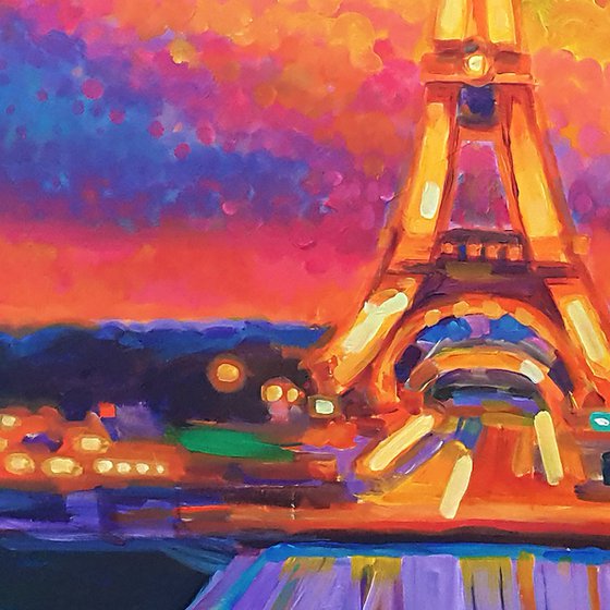 Paris Sunset Glow