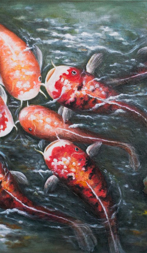 Seven Koi by Mila Moroko