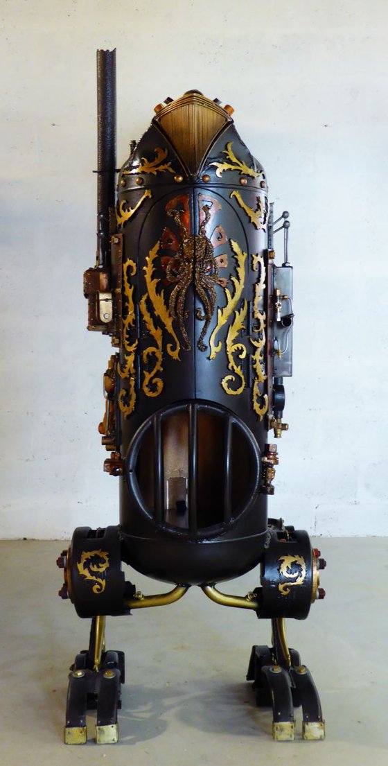 Steampunk mek boiler