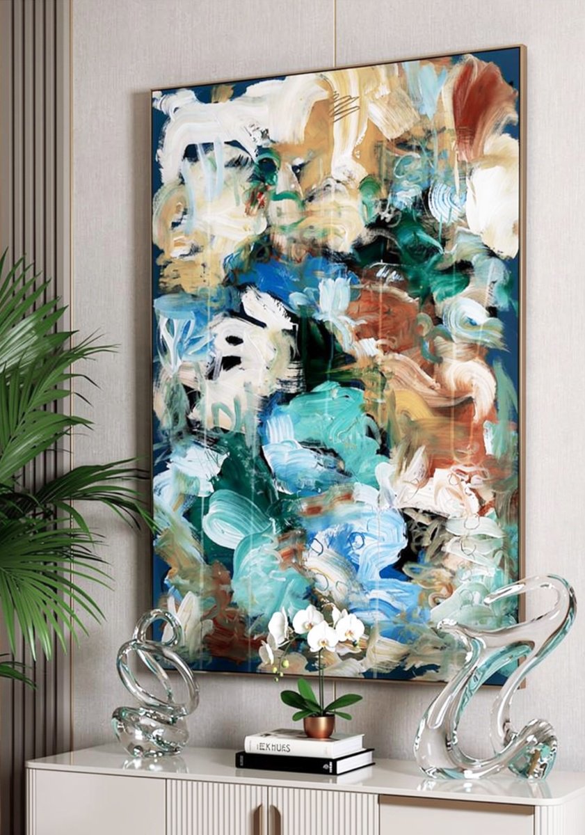 Currents Of The Unseen By Theodor Anghel, 24 X 36, Artwork For Sale On Artfinder
