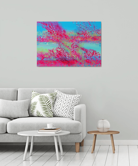 Spring colors,100x70 cm