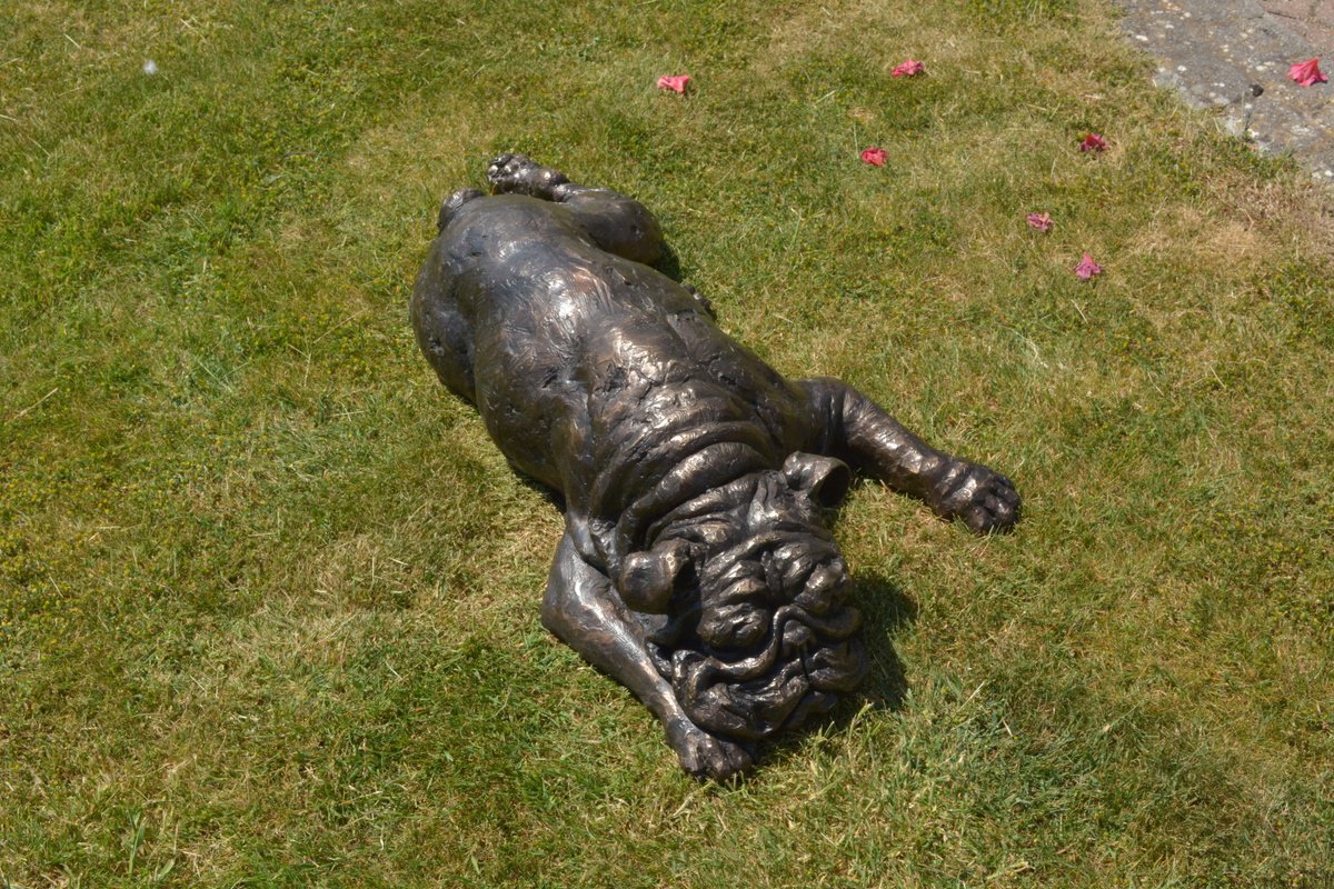 English Bulldog Foundry Bronze by Tanya Russell