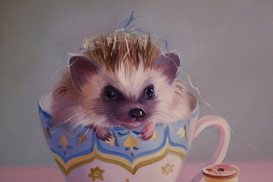 "Hedgehog and strings"