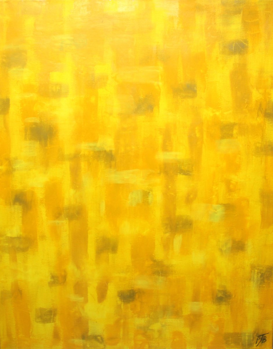 Yellow I By Paul J Best, 30 X 40, Artwork For Sale On Artfinder