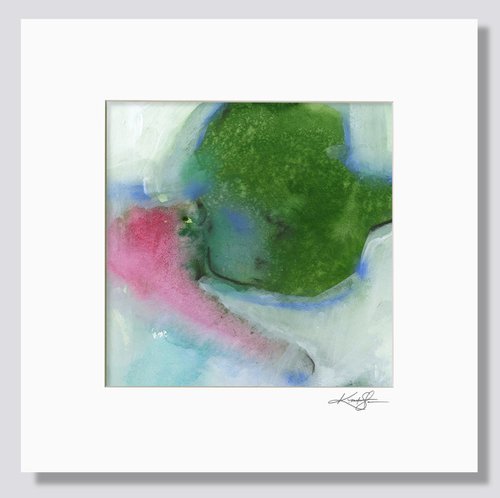 Tranquility Travels 17 - Abstract Painting by Kathy Morton Stanion by Kathy Morton Stanion