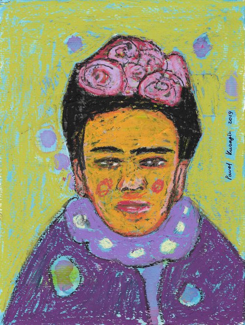 Frida Kahlo #4 by Pavel Kuragin