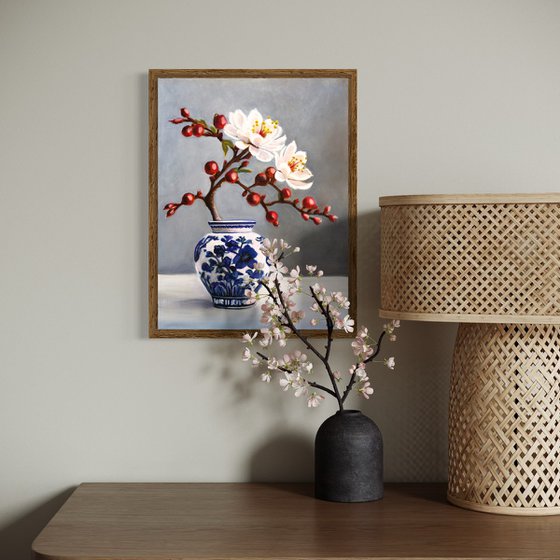 Still Life With Chinese Vase