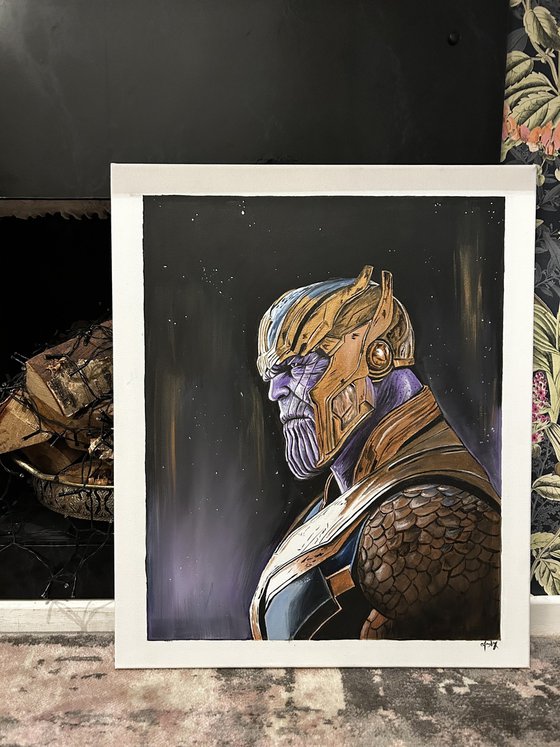 Epic Villain - Original acrylic painting