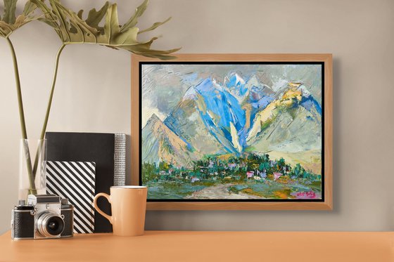 Village Beneath the Peaks