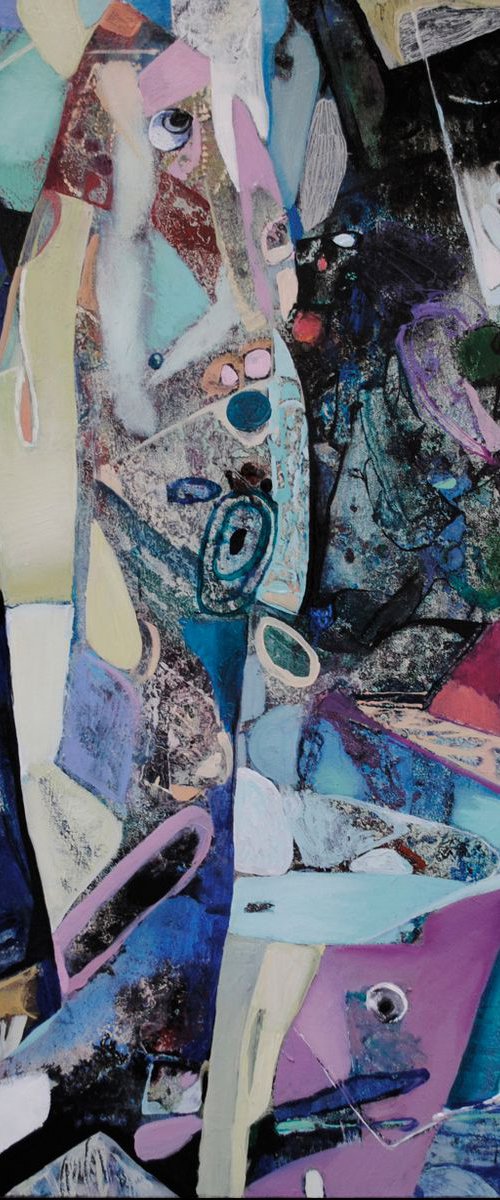Oil painting on canvas, modern art by Kate Kulish