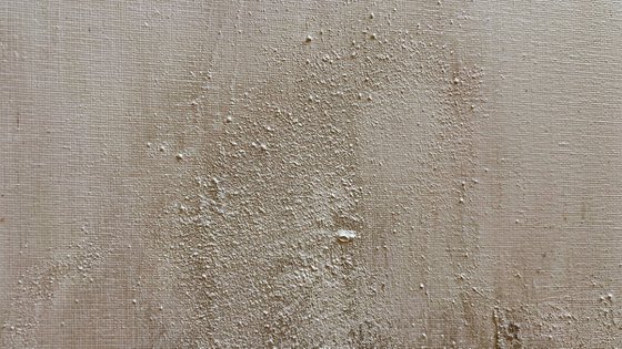 Abstract Evergreen Minimalism in Beige