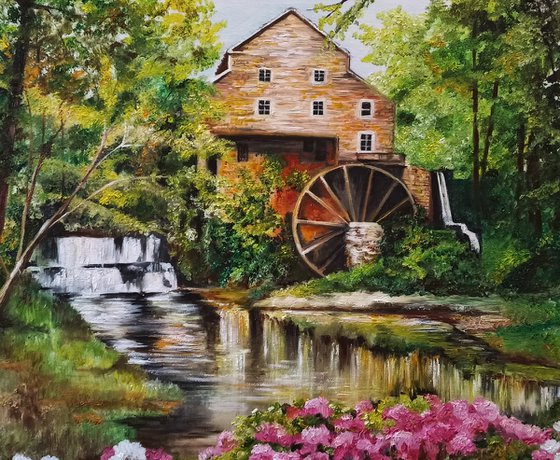 Landscape with mill