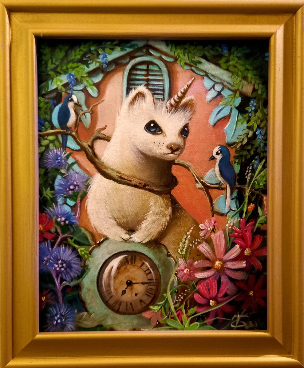 Capricorn cuckoo clock . by Valentina Toma’ aka Zoe Chigi