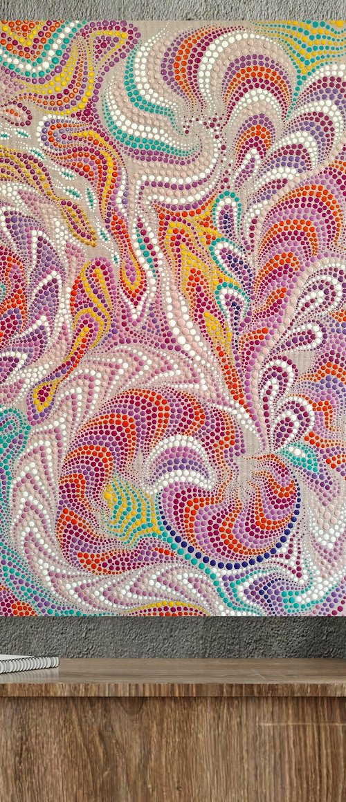 Pink River by Oxana Lazari