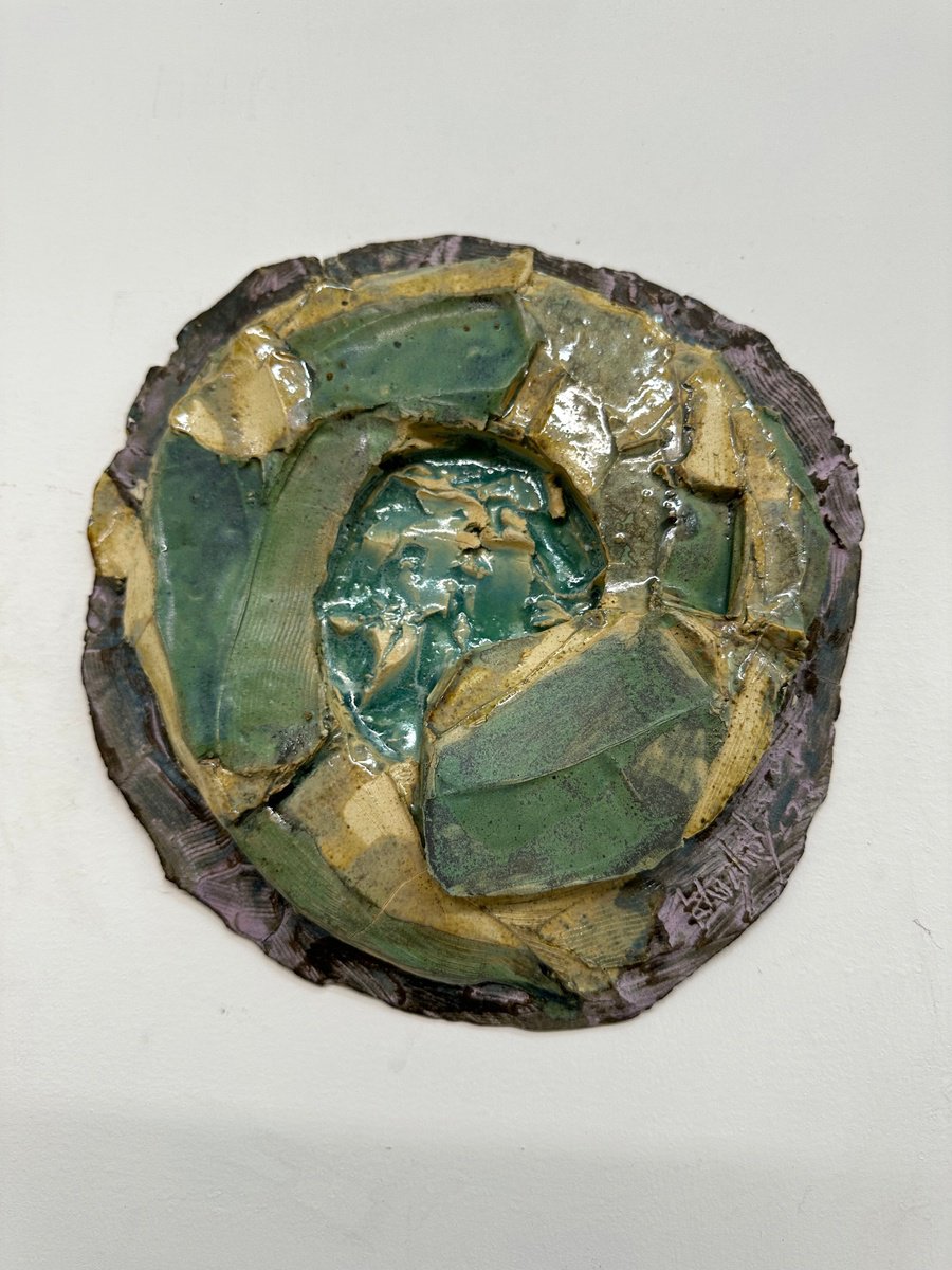 Organic Abstract Clay Sculpture By Abhishek Kumar, 11 X 11, O, Original Artwork