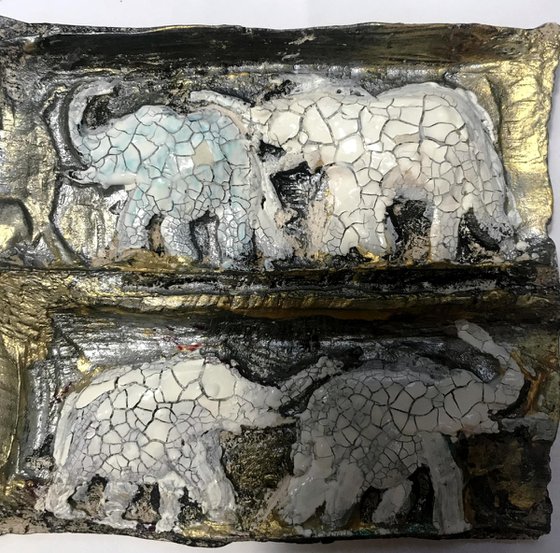 Sculpture Elephants