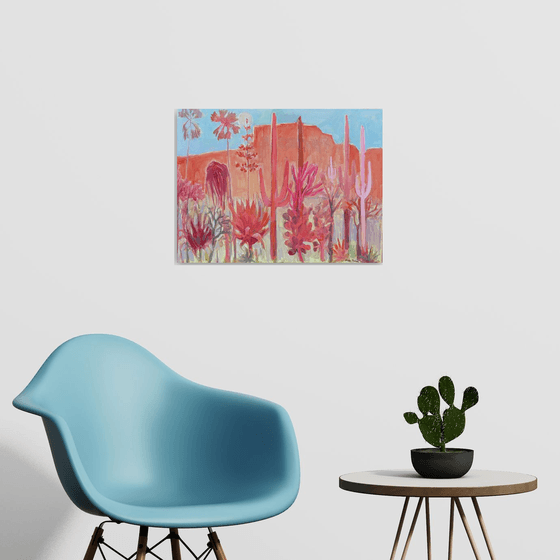 Desert Blue Moon