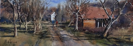 The road through Božići