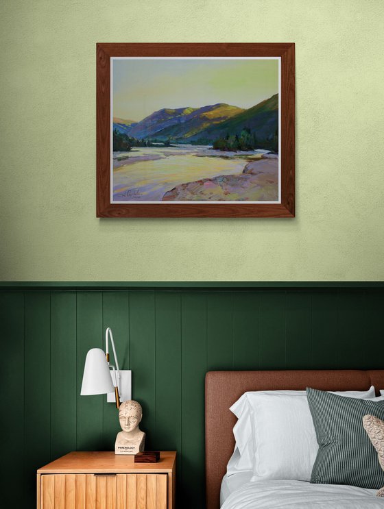 "Evening time"