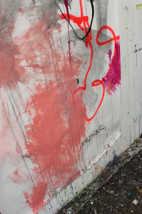 She Paints Outside the Lines No. 1