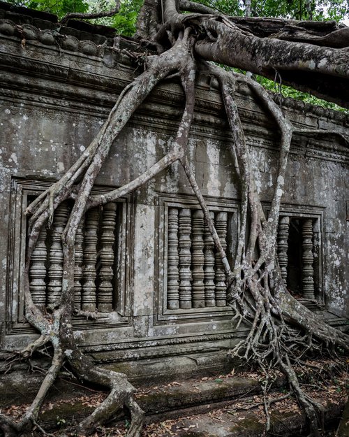 Angkor Series No.11 - Signed Limited Edition by Serge Horta