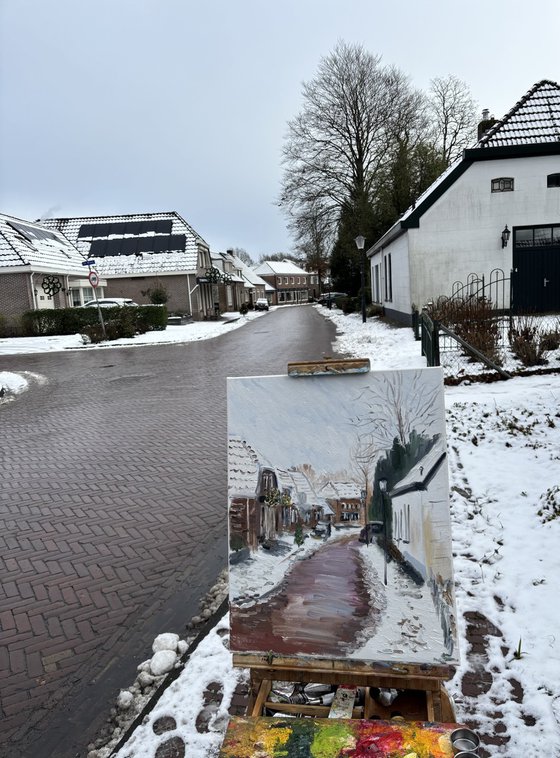 Winter morning in Dalen