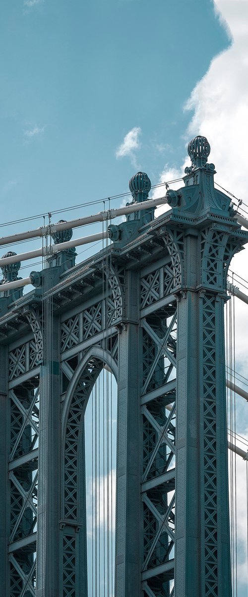 Manhattan Bridge by Basel Almisshal