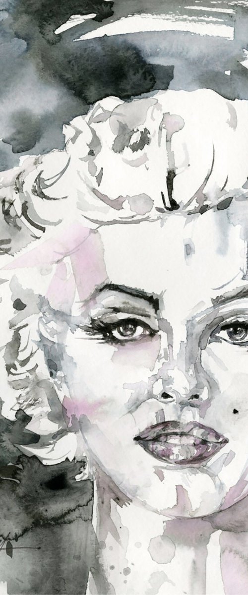 Goddess Marilyn 4 by Kathy Morton Stanion