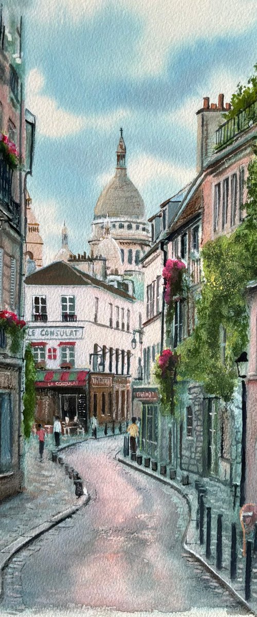 A Summer Day in Montmartre by Darren Carey