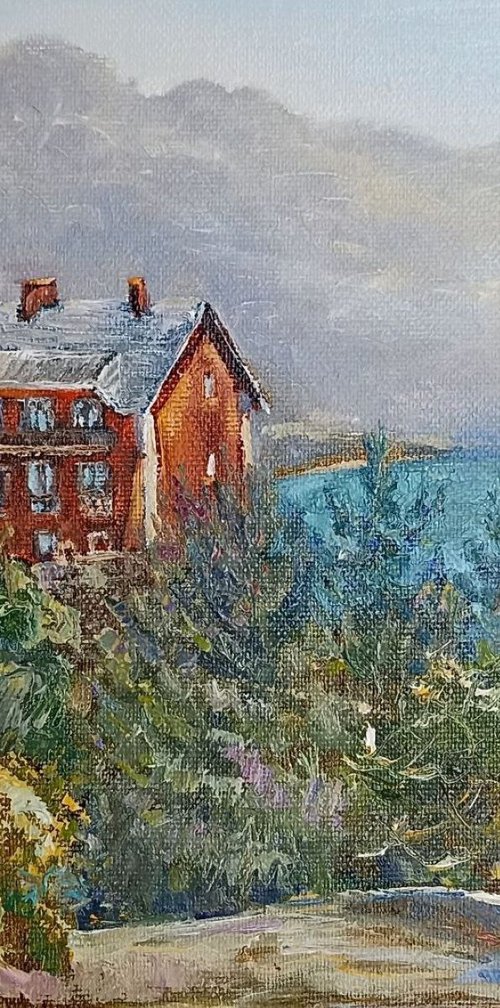 Cottage by the Sea by Elina Vetrova