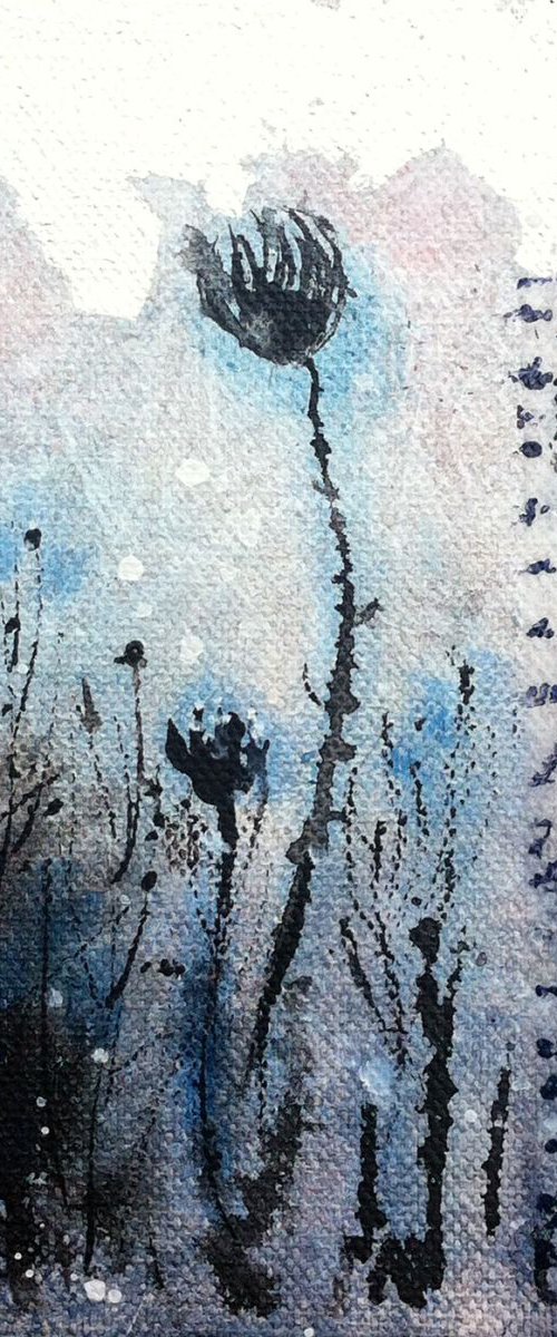 Mini winter heart 2 by Laura Spring