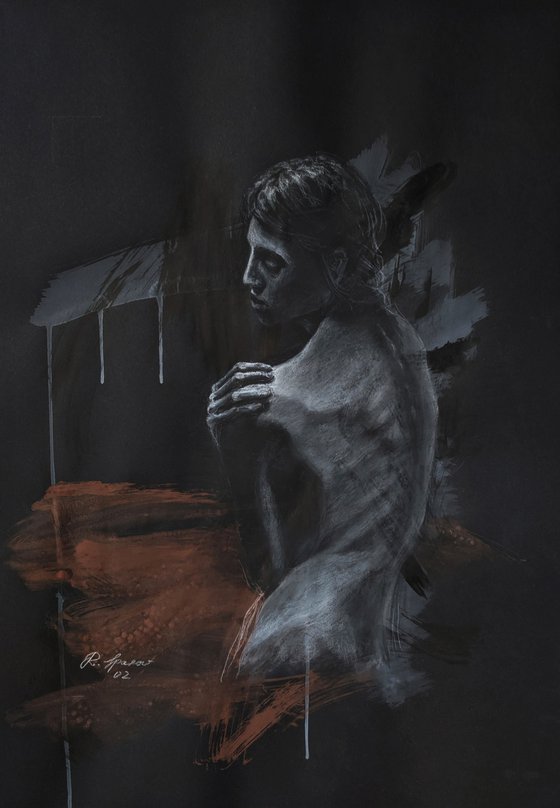 Soft Pastel Figure Study