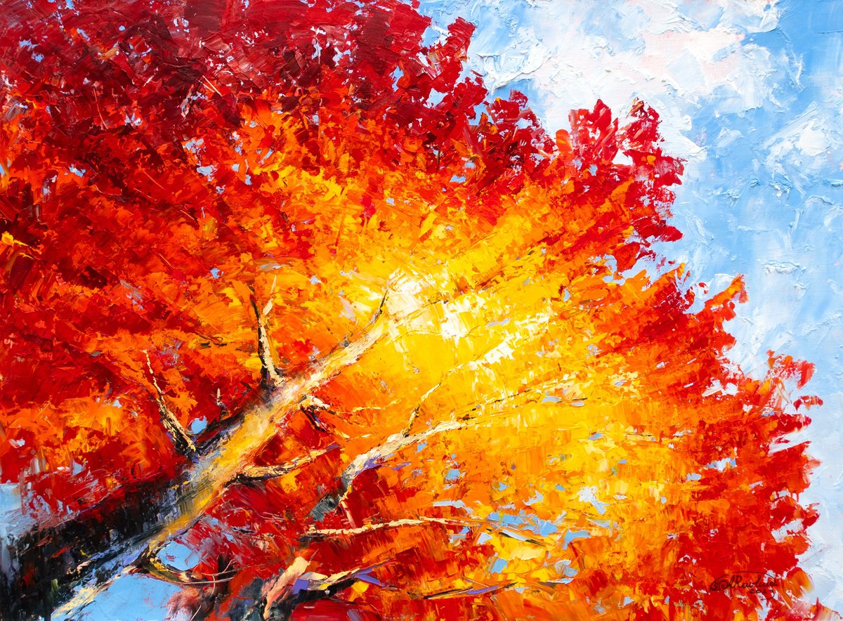 We dance in autumn by Anna Ravliuc