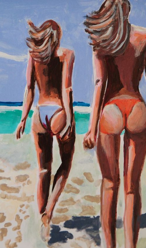 At the beach  # 16 by Alexandra Djokic