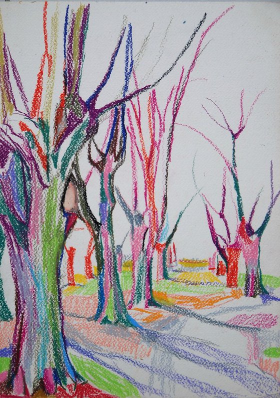 Forest 7 / 34.7 x 25 cm