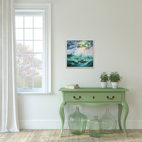 The bunny who loved sunbeams