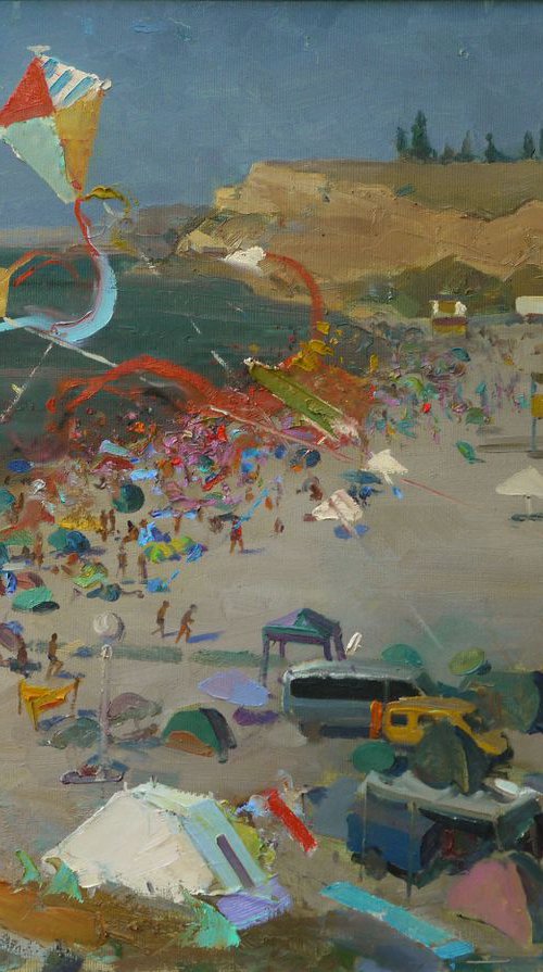 Beach in the Youzhny by Victor Onyshchenko