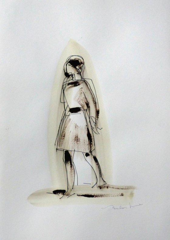 Ellipse #4 - The Woman, 42x29 cm