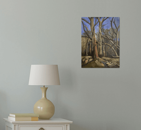 Woodland trees