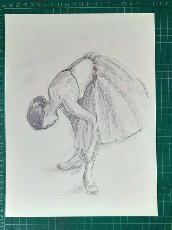 Set of Ballerina  sketches 21 and 22