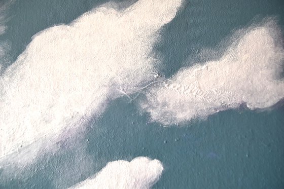 Clouds seascape