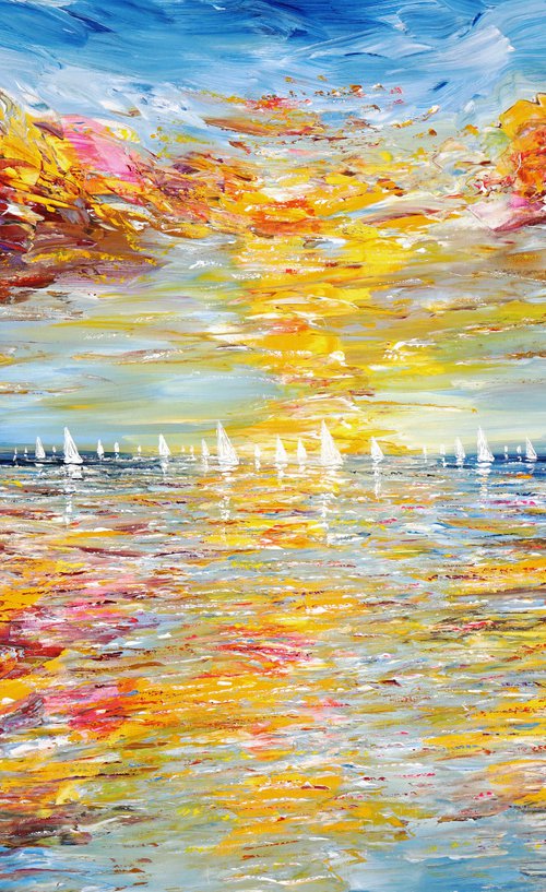 Seascape Sailing Impressions XL 18 by Peter Nottrott
