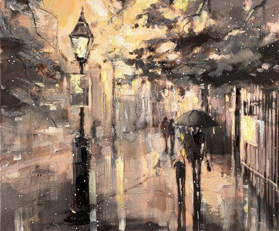 'Winter Night In Hyde Park'