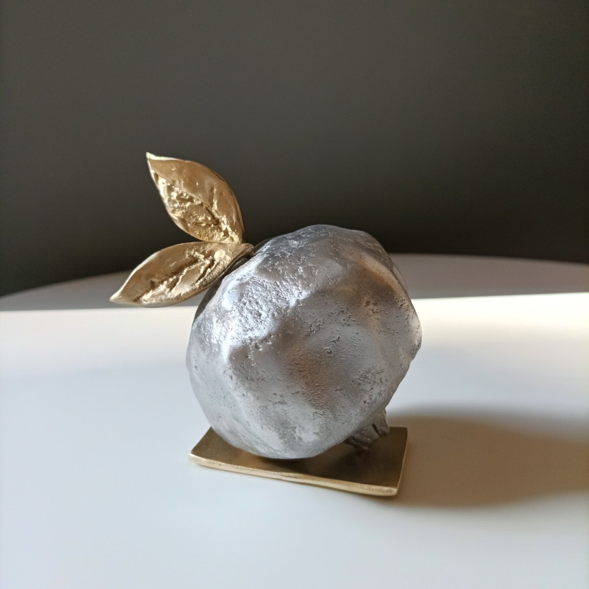 Impressionistic Still Life Sculpture By Anna Andreadi, 4 X 4, Good Luck!, Original Artwork